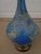 Ceramic Mid 20th Century Helmut Bruchman Style Mid Century Modern Blue Glaze Ceramic Lamps - a Pair For Sale - Image 7 of 12