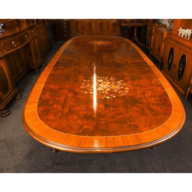Antique French Louis Revival Ormolu-Mounted Dining Table, 1920 For Sale - Image 6 of 18