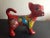 Mexican Gorgeous Mexican Folk Talavera Art Doggie Figurine. For Sale - Image 3 of 7