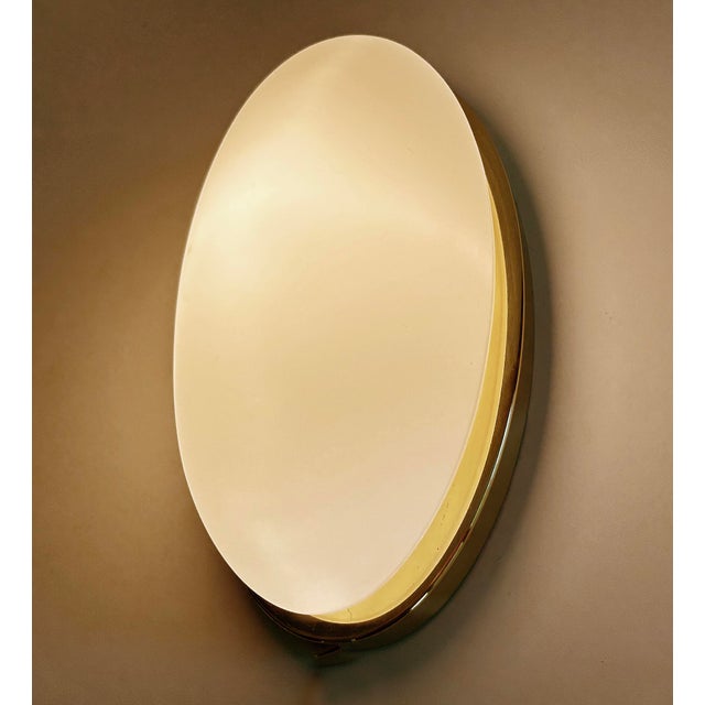 Mid-Century Modern Vintage Glass Sconces from Limburg, Set of 2 For Sale - Image 3 of 18