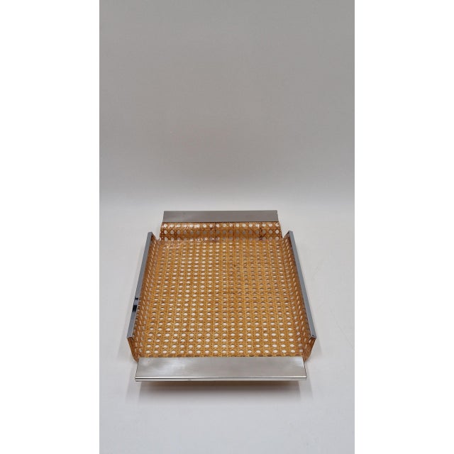 Mid-Century Modern Serving Tray in the style of Dior, Italy, 1970s For Sale - Image 3 of 6