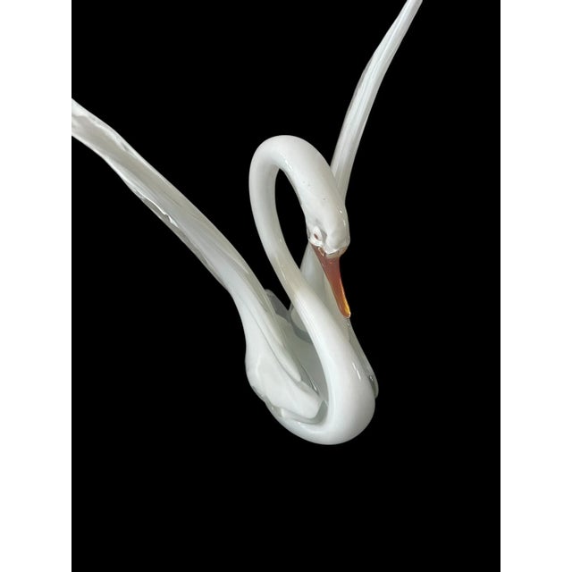 Exquisite mid-century Murano glass swan, attributed to the world-renowned Seguso Vetri d’Arte. Hand-blown in Italy, this...