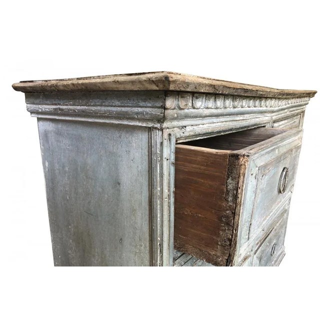 Gray Commode - 18th Century Italian Baroque Commode For Sale - Image 4 of 13
