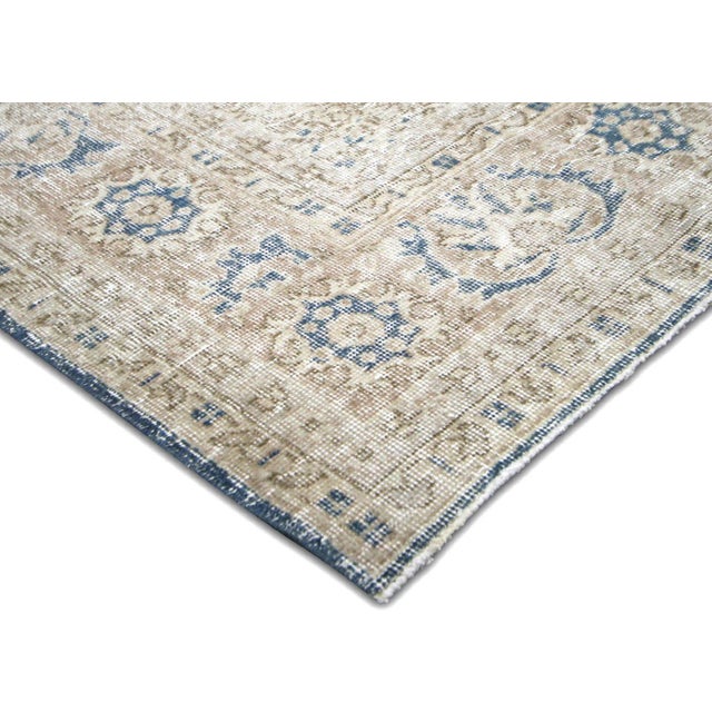 Traditional 1960s Turkish Oushak Rug For Sale - Image 3 of 6