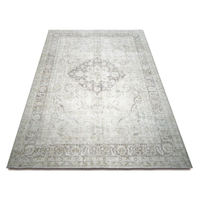 1960s 1960s Turkish Oushak Rug For Sale - Image 5 of 6