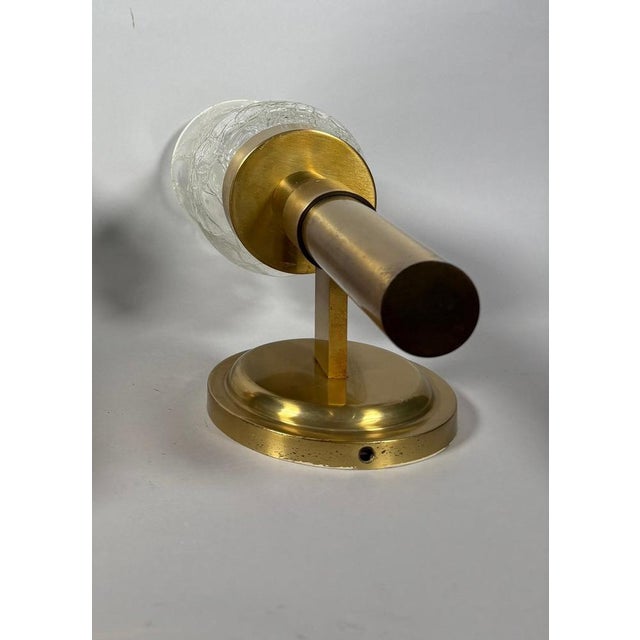 Postmodern Modern Wall Sconces by Jean Perzel, 1960, Set of 2 For Sale - Image 3 of 5