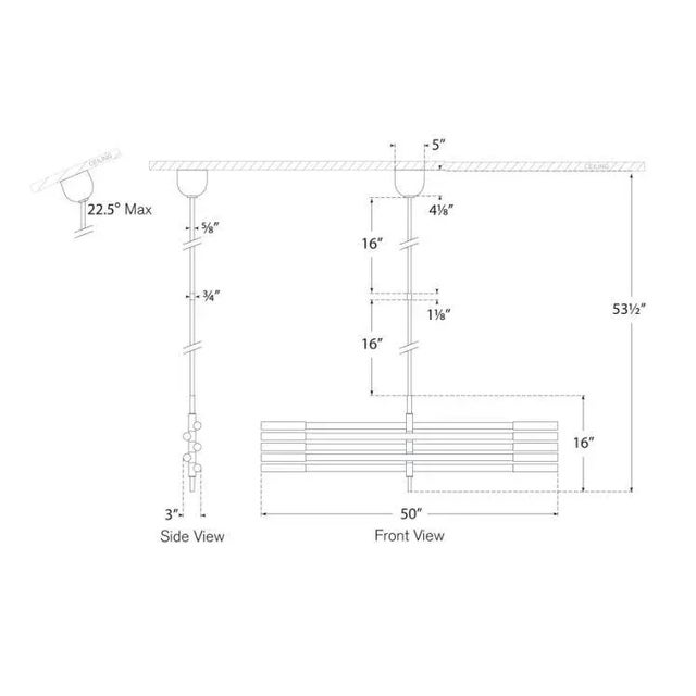 Modern Kelly Wearstler for Visual Comfort Signature Rousseau Grande Ten Light Articulating Chandelier in Bronze with Seeded Glass For Sale - Image 3 of 3