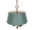 Brown Vintage French Bouillotte Hanging Lamp, 1950s For Sale - Image 8 of 14