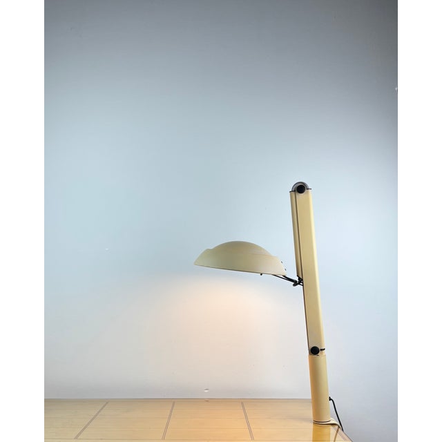 Beige Brutalist Industrial Nordisk Solar Architecture Lamp by Jørgen Gammelgaard for Pandul, 1980s For Sale - Image 8 of 18