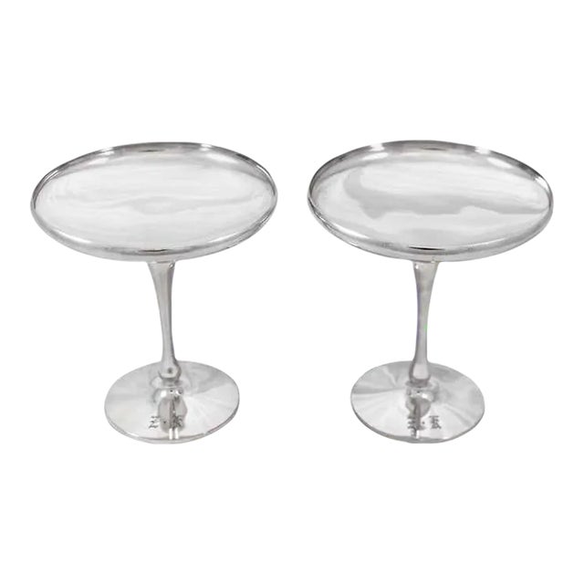 Sterling Compotes - A Pair For Sale
