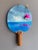 Vera Vizzi, Ping Pong Racket with Ocean Seascape, 2024, Mixed Media For Sale - Image 10 of 10