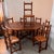Wooden Extendable Dining Table and Chairs, Set of 9 For Sale - Image 14 of 14
