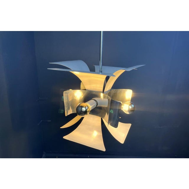 Italian Space Age Chandelier, 1960s For Sale - Image 10 of 12