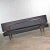 Vintage Mid Century Modern Black Vinyl Faux Leather Convertible Sofa by Universal of High Point For Sale - Image 9 of 13