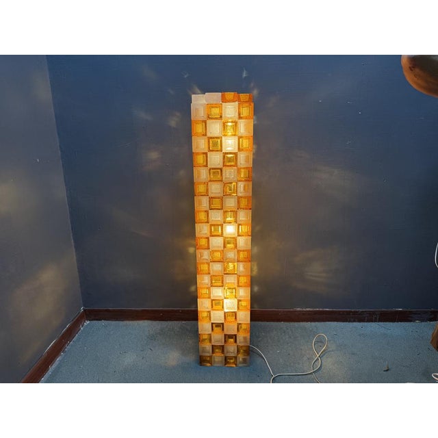 Poliarte Murano Glass Floor Lamp from Poliarte, Italy, 1970s For Sale - Image 4 of 18