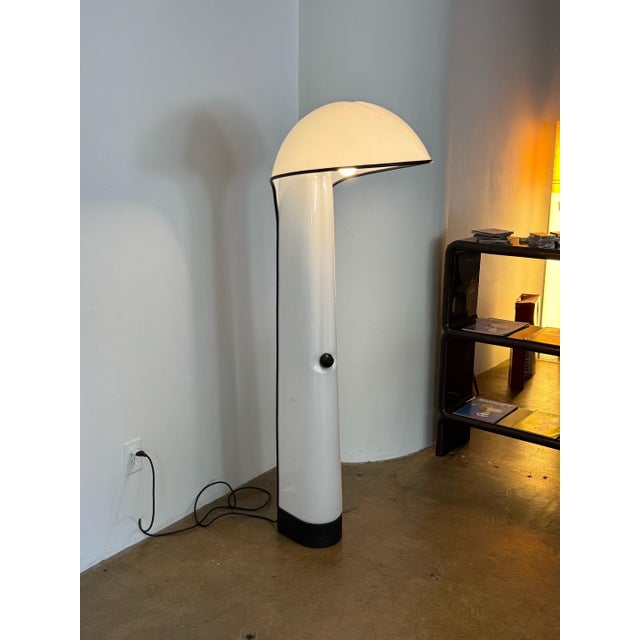 1970s Space Age Alba Floor Lamp for Harvey Guzzini For Sale In Los Angeles - Image 6 of 7