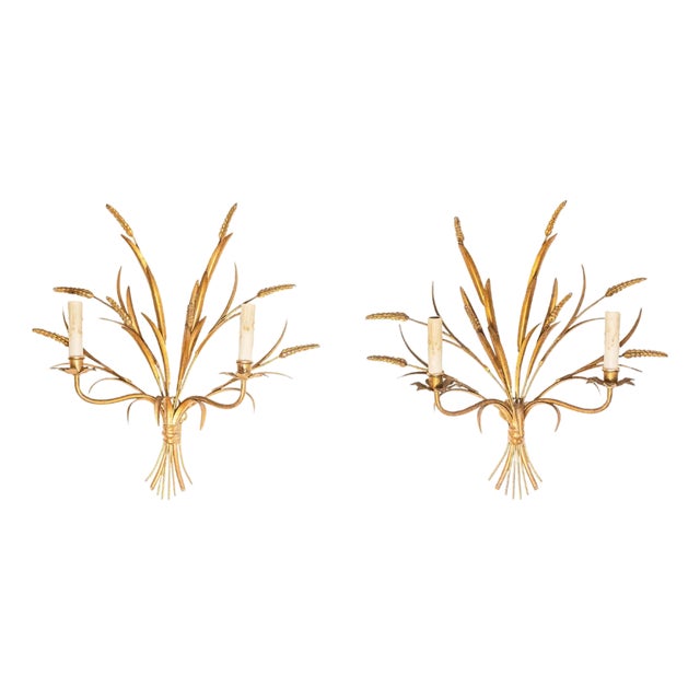 Pair of 20th Century French Sconces - Inspired By Coco Chanel For Sale