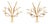 Pair of 20th Century French Sconces - Inspired By Coco Chanel For Sale