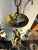 Vintage Six Arm Painted Metal Chandelier For Sale - Image 12 of 12
