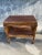Bamboo Table . Mid Century Modern Bamboo Table. Bamboo and Rattan Table With Woven Top Detail and Shelf For Sale - Image 9 of 12