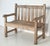 English Children's Garden Bench or Seat of Teak From England For Sale - Image 3 of 10