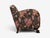 Swedish Modern, Art Deco Lounge Chairs, Stained Birch, Fabric, Sweden, 1940s For Sale - Image 12 of 13