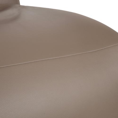 Animal Skin Beige Leather Epos Armchair with Electric Function from Koinor For Sale - Image 7 of 18