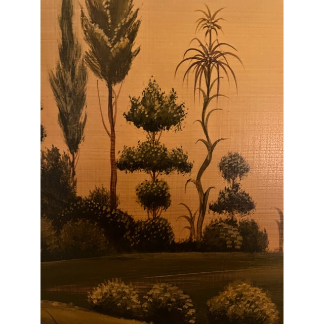 "Paradise Vision" - Edward Walton Wilcox - Large Botanical Print - Brown Floater Frame For Sale - Image 4 of 5