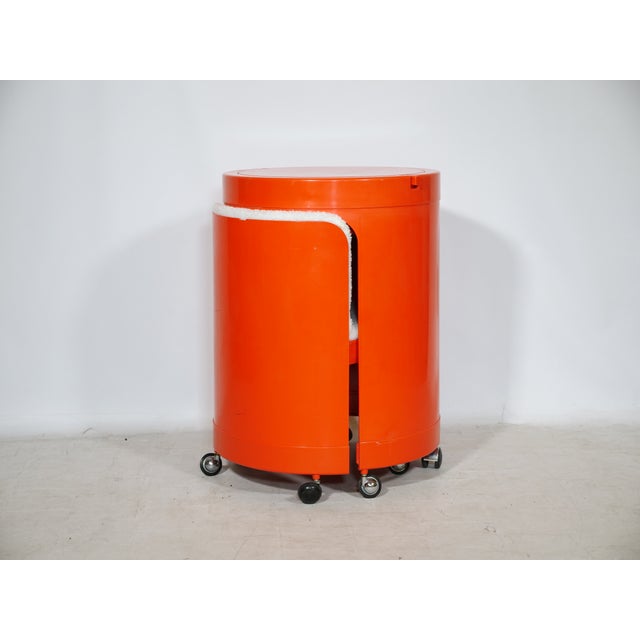 Space Age Silvi Dressing Table and Chair in Plastic by Studio Kastilia for Fanini Fain S.P.A., 1970s, Set of 2 For Sale - Image 4 of 18