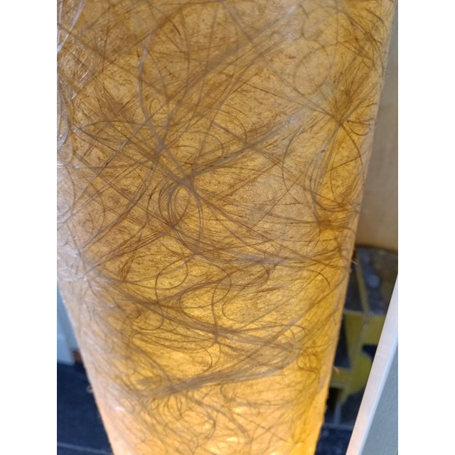 Vintage Glass Fibre Floor Lamp, 1960s For Sale - Image 10 of 12