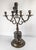 We are selling this nice European Dutch bronze candelabra. This candelabra has four lights with central lion holding a...