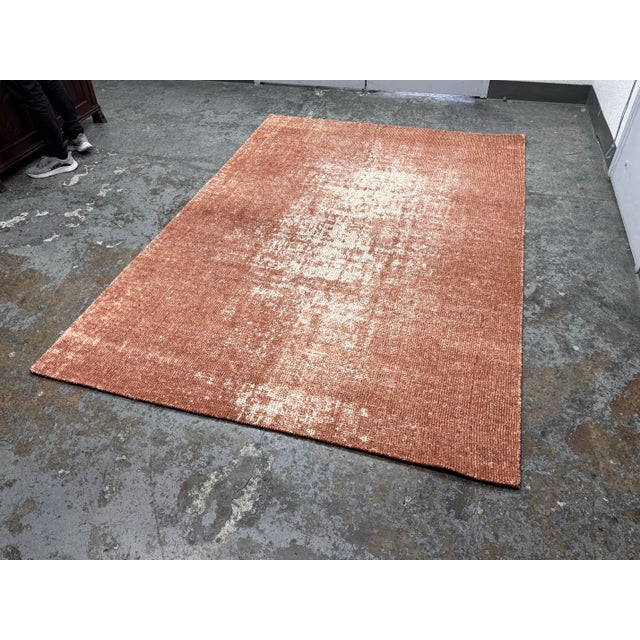 6ft × 8ft 11in West Elm Sonata Rug in Burnt Umber For Sale - Image 12 of 12
