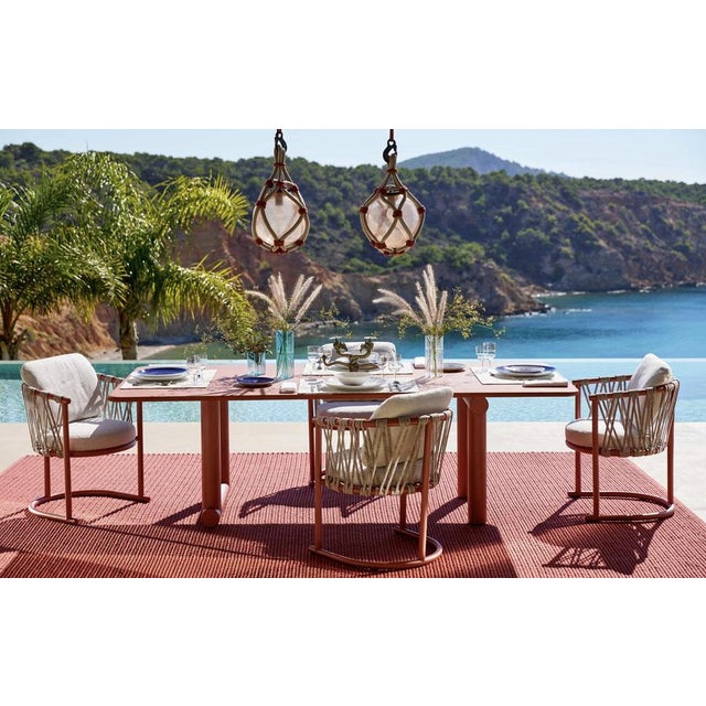 Trampoline Table in Modern Aluminum & Concrete by Patricia Urquiola For Sale - Image 9 of 10