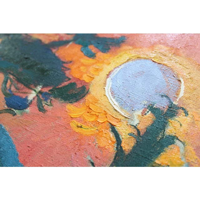 Zita Sudnika, Sunset, Oil on Canvas For Sale - Image 9 of 10