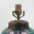 Antique Famille Rose Bok Choy Porcelain Table Lamp With Cabbage Leaf and Butterfly Motif For Sale In New York - Image 6 of 13
