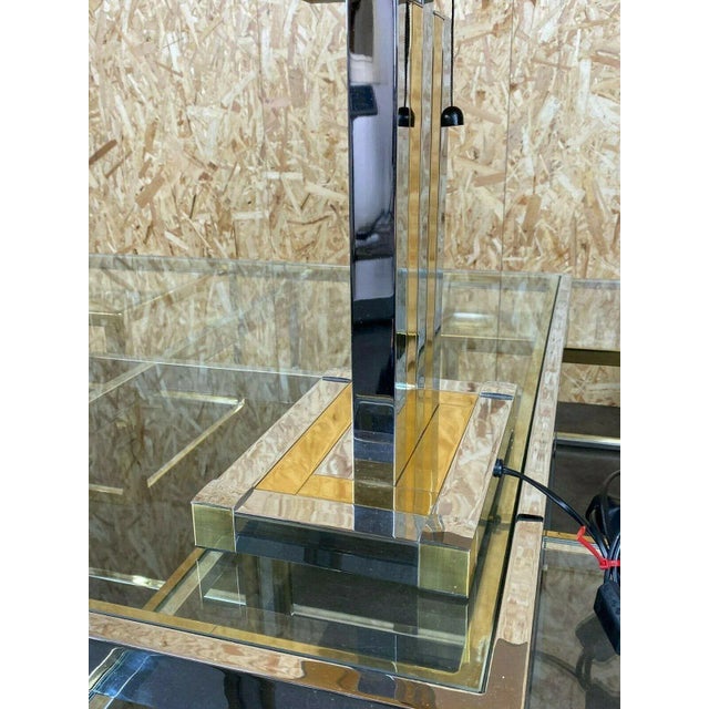 2x 60s 70s Table Lamp Table Lamp Lumica Brass & Chrome Object: 2x table lamp Manufacturer: Lumica Condition: good Age:...