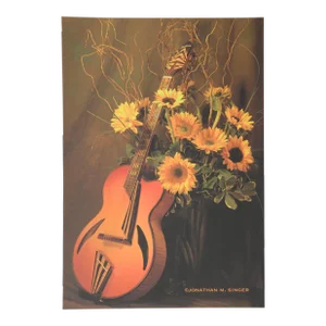 Van Gogh Interpretation meets Picasso’s Guitar, Sun King, Jonathan Singer, Photography