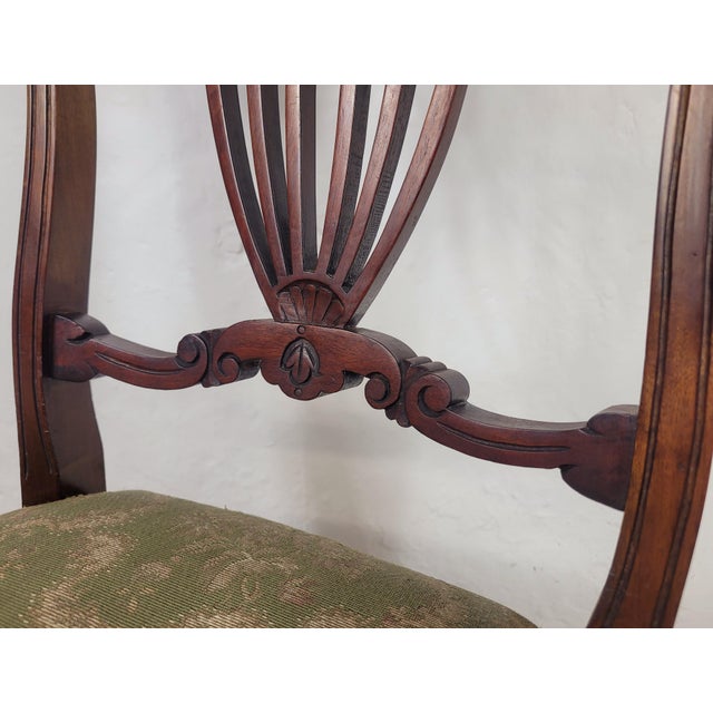 Brown Victorian Nursing Chairs, 1890, Set of 2 For Sale - Image 8 of 18