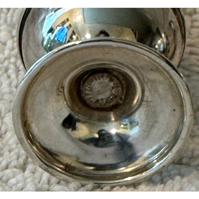 Elegant, vintage Sterling Silver Salt & Pepper Shakers. Some tarnishing, but in otherwise excellent condition. Three sets...