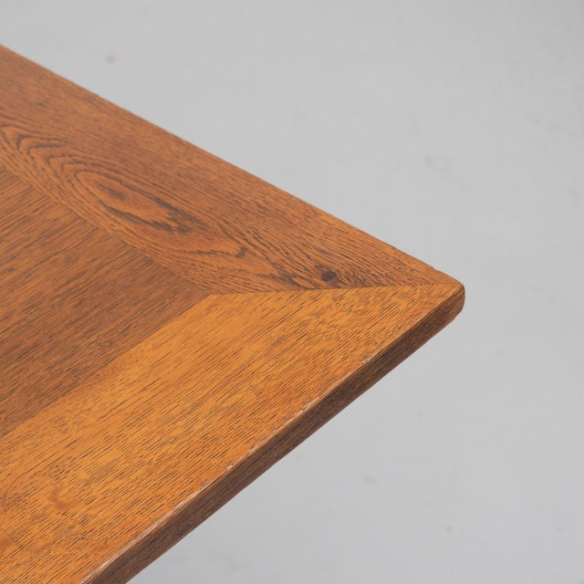 Dutch Art Deco Extendable Dining Table, 1920s For Sale - Image 13 of 18