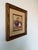 Charming 1970s still life oil on board painting depicting a rustic tabletop arrangement featuring a glazed teapot, hand-...