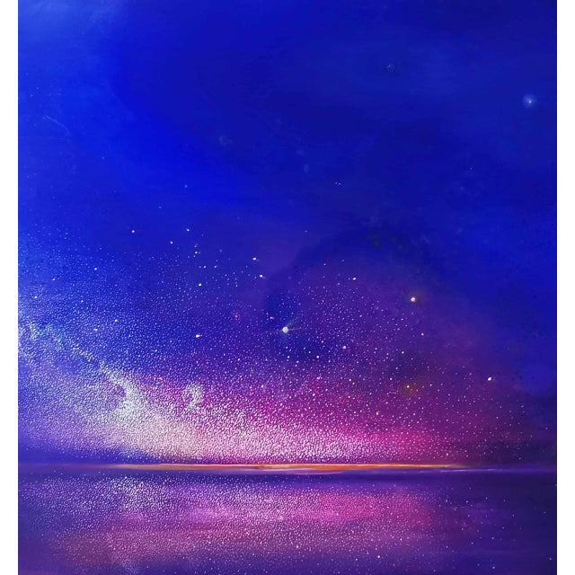 Painting may be sent rolled with the stretcher. BARBARA HUBERT Born in 1974, Barbara Hubert is a Polish painter and...