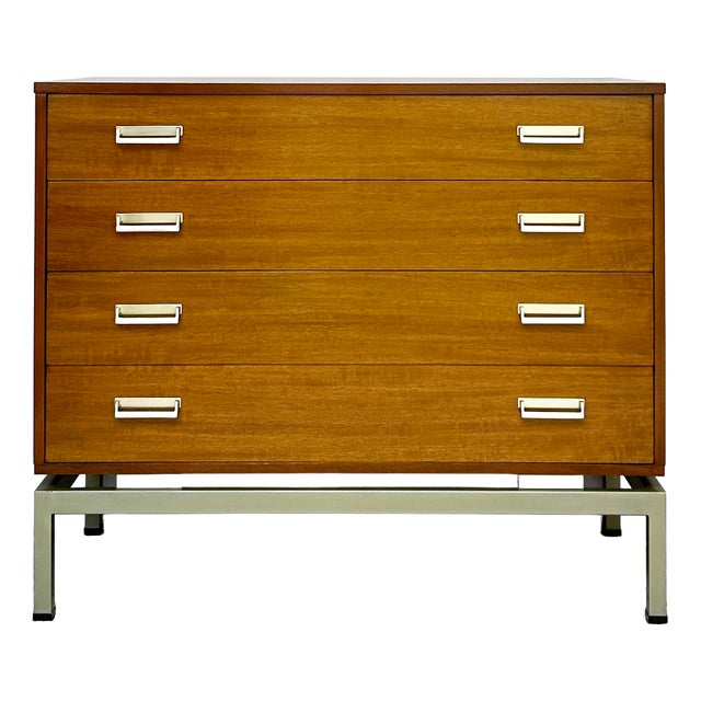 Vintage Limba Afrormosia Chest of Drawers by Leslie Dandy for G-Plan, 1950s For Sale