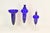 Blue Triptych Vases by Carlo Nason, Italy, 1990, Set of 3 For Sale - Image 8 of 8