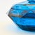 Viking Glass Bluenique Diamond Point Lidded Bowl For Sale In San Francisco - Image 6 of 12