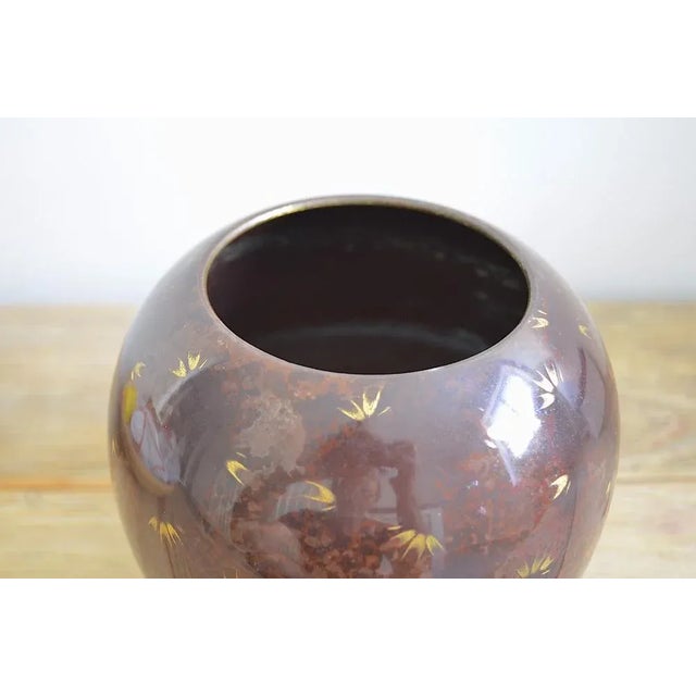 Art Decorative Metal Ikora Vase from WMF, 1920s For Sale - Image 6 of 9