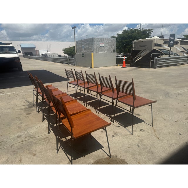 1950s 10 Paul McCobb Planner Group Winchendon Shovel Back Chairs - A Set For Sale - Image 17 of 17