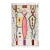 Modern Playful Azilal Wool Rug - 8.3 X 5.2 Ft For Sale