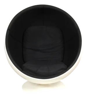 Ball Chair in Black Fabric by Eero Aarino, 2000s