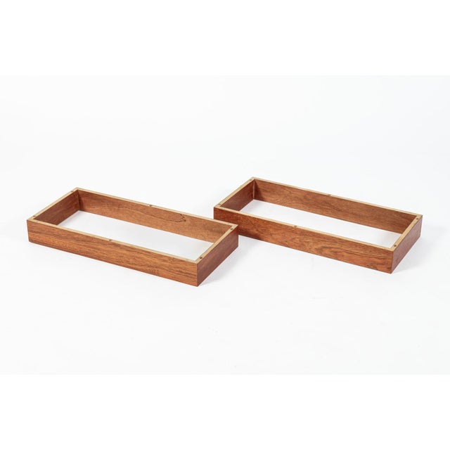 Danish Modern Modular Bookshelf Cabinet System in Teak Wood For Sale - Image 18 of 18